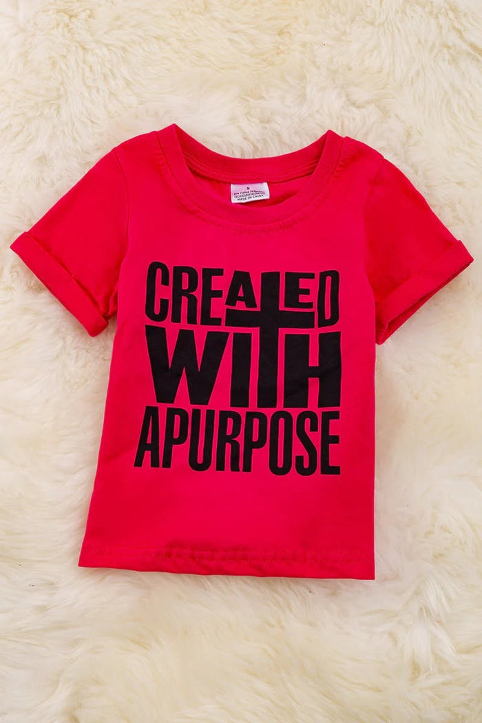 Bright Fuchsia Christian Tee