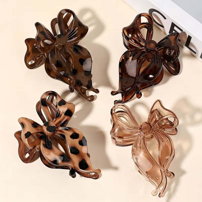 Mommy & Me Bow-Shaped Hair Clips – Preorder