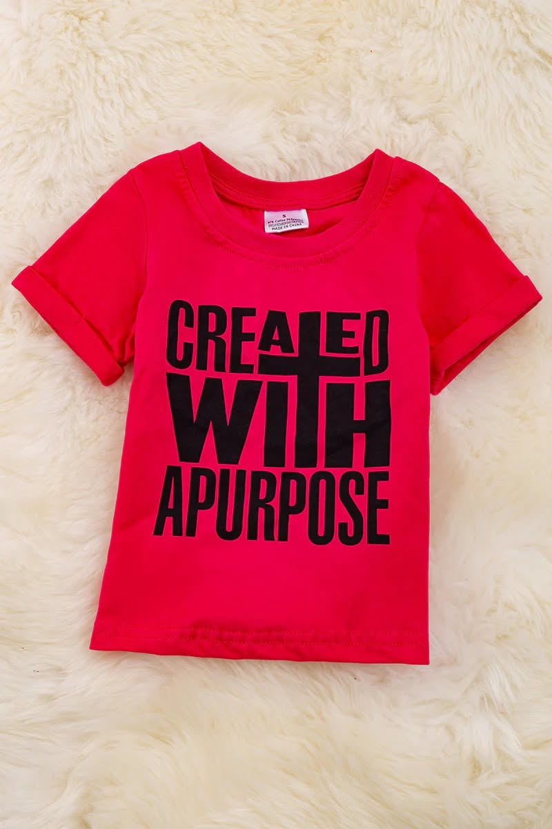 Bright Fuchsia Christian Tee