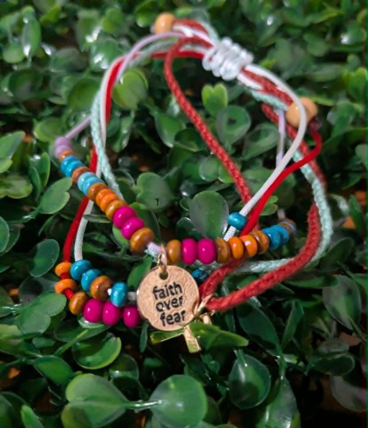 Faith over Fear Bracelet