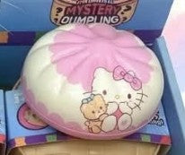Slow-Rise Hello Kitty Inspired Dumpling Squishy
