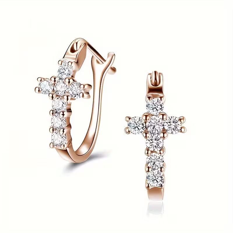 Christian Cross Earrings – Preorder