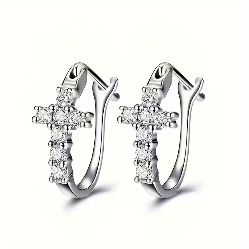 Christian Cross Earrings – Preorder