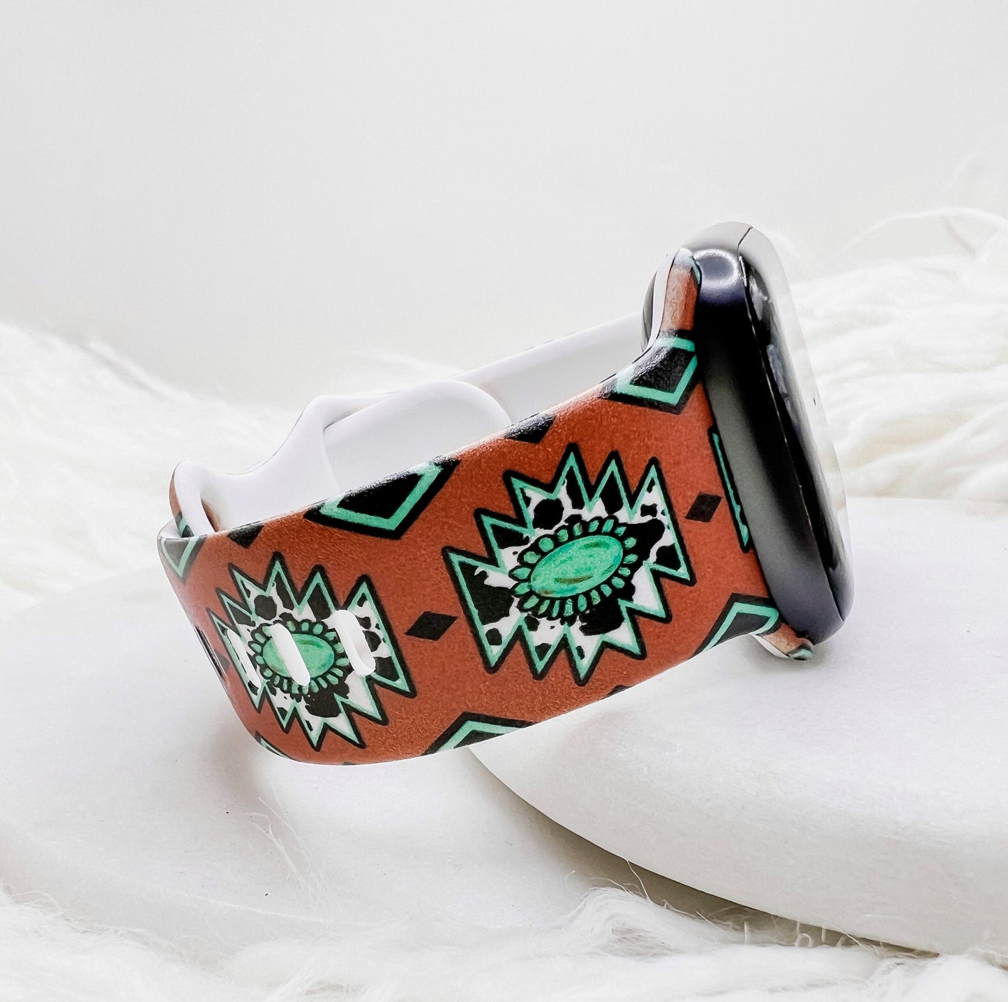 Western Turquoise Watch Band