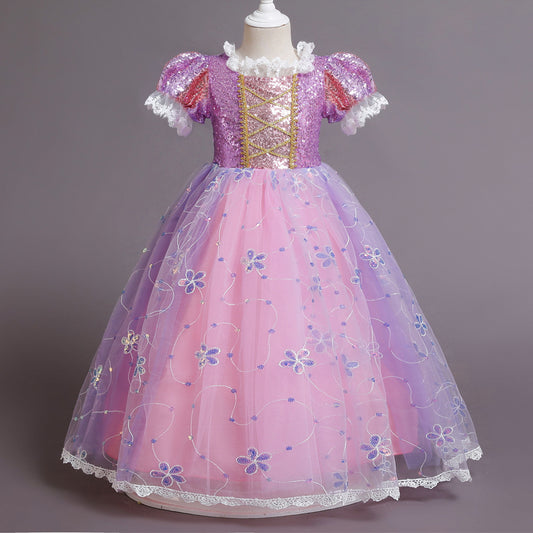 Fancy Sequined Princess Dress